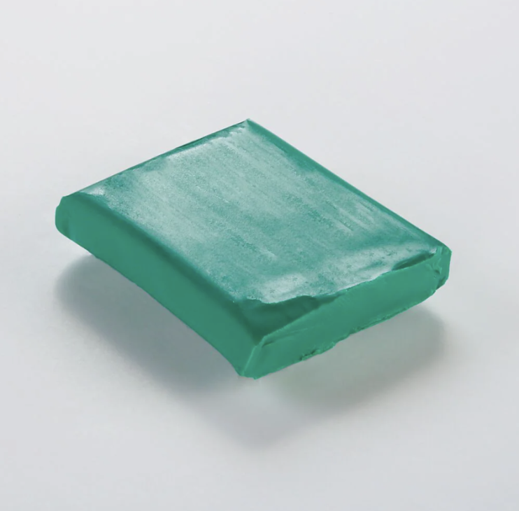 Глина для запекания "№1" 600 green/ зеленый, 250гр.