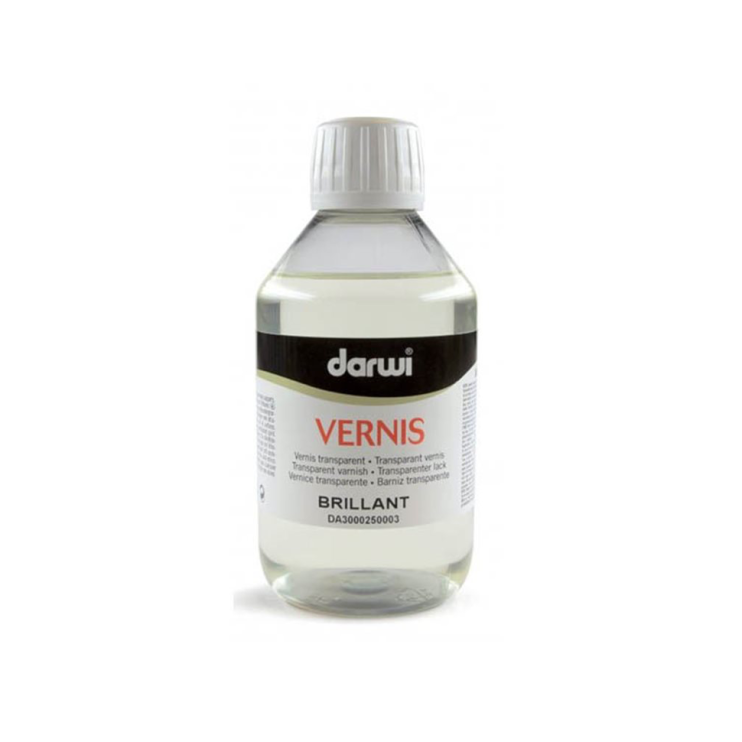 Лак на спиртовой основе Darwi "Vernis" глянцевый, 250 мл (3000250003)