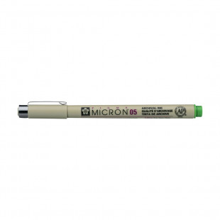 Ручка капиллярная Sakura "Pigma Micron" 05 Салатовый