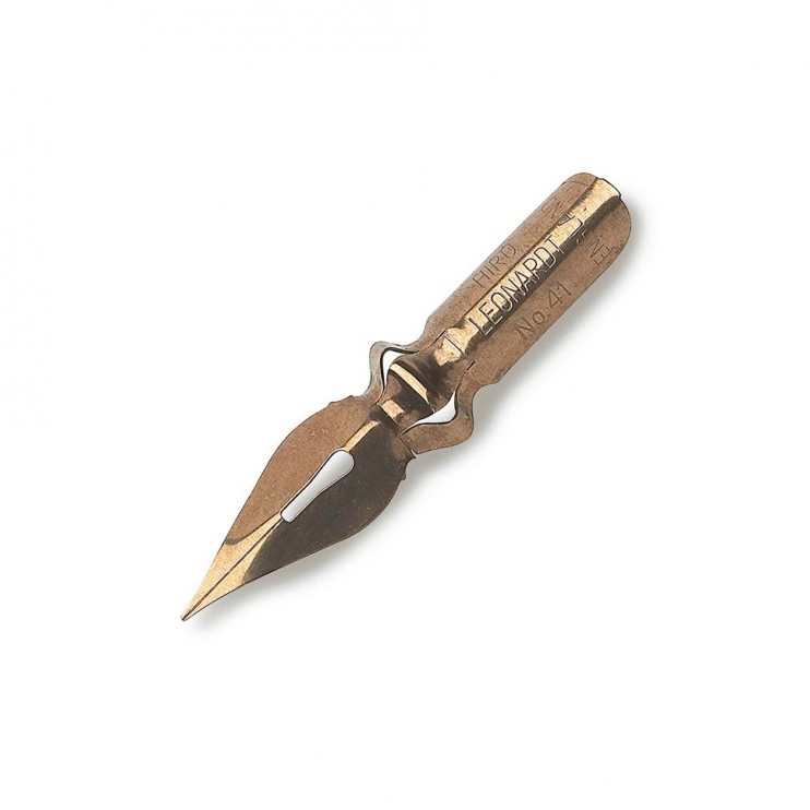 Перо для каллиграфии Manuscript "Copperplate" #41 бронзовое