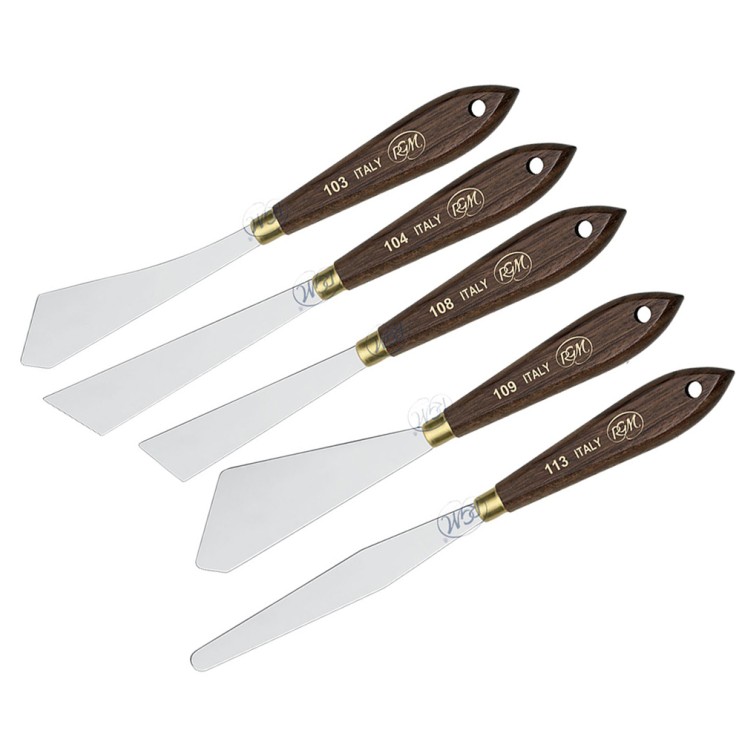 Набор мастихинов RGM "Classic" 5 штук (№103,104,108,109,113)