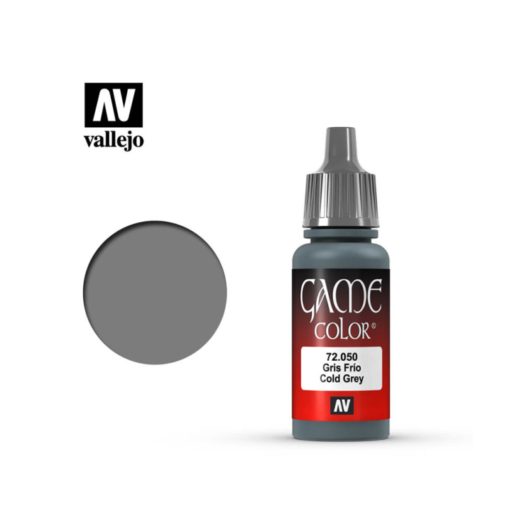 Краска акриловая для моделизма Vallejo "Game Color" 72.050 Cold Grey