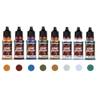 Набор красок для моделизма Vallejo "Game Color" №4 Combination, 8 цветов