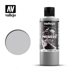 Акрилово-полиуретановый грунт Vallejo "Primers" 74.601 Grau, Серый, 200 мл