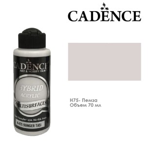 Краска акриловая Cadence "Hybrid" 70мл №H75 пемза