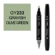 Маркер Touch Twin "Classic" цвет GY233 (grayish olive green)