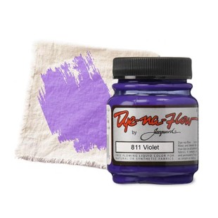 Краска по светлым тканям Jacquard "Dye-na-Flow" 811 Violet (фиолетовый), 66мл