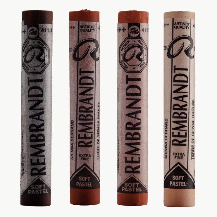 Набор сухой пастели Rembrandt "411" 4 оттенка