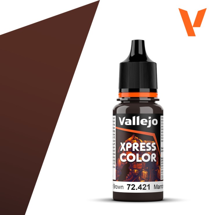 Акрил Vallejo "XPress Color" 72.421 Copper Brown, 18мл для моделизма