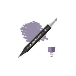 Маркер SketchMarker "Brush" BG72 Gray Lilac