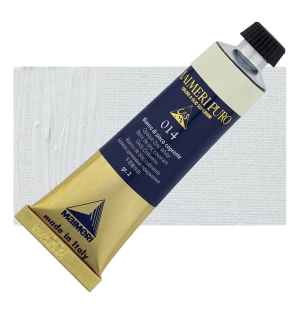 Краска масляная Maimeri "Puro" 40мл, №014 Opaque Zinc White/ Белила цинковые