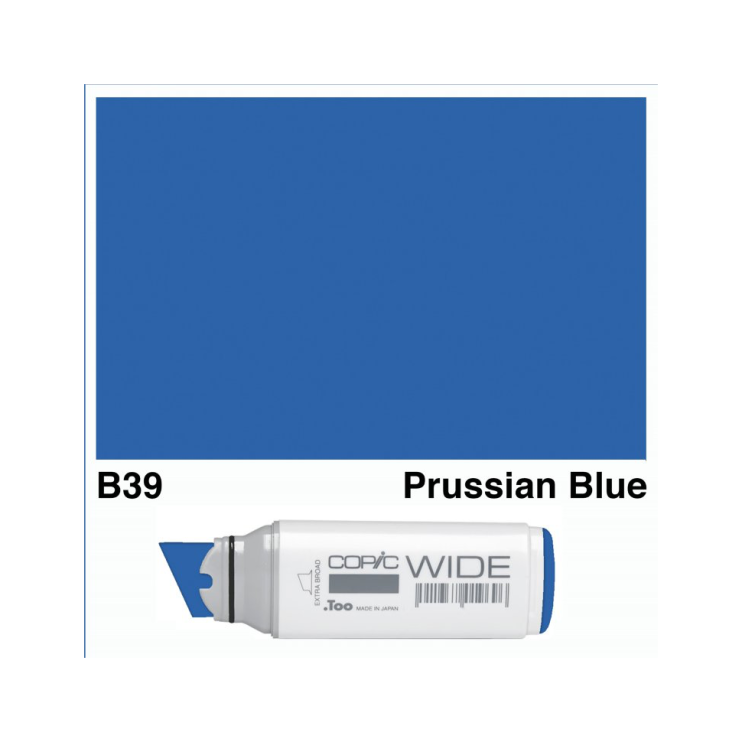 Маркер широкий Copic "Wide" B39 Prussian Blue