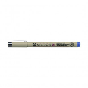 Ручка капиллярная Sakura "Pigma Micron" 05 Синий
