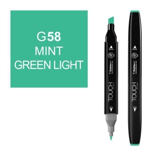 Маркер Touch Twin "Classic" цвет G58 (mint green light)