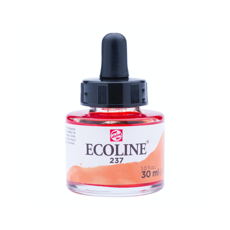 Акварель жидкая "Ecoline" №237 Оранжевый насыщенный, 30 мл