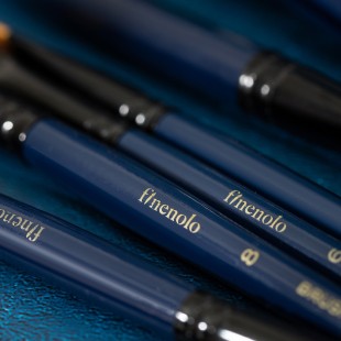 Набор кистей для рисования мягкая синтетика Finenolo "C278" 6 штук (круглая №2, плоские №6, 8, овальные №6, 8, 10) в блистере