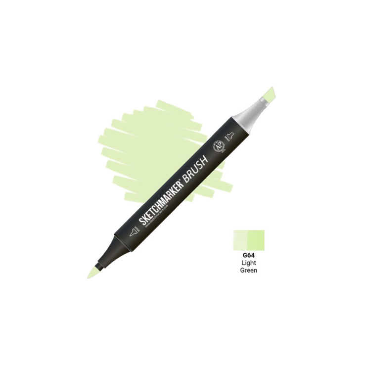 Маркер SketchMarker "Brush" G64 Green