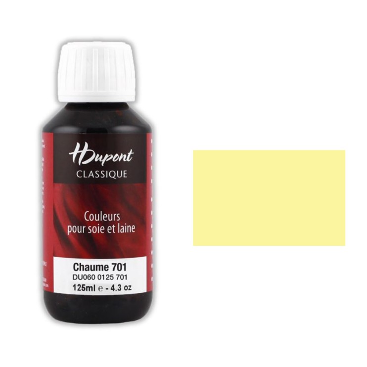 Краситель по шелку HDupont "Classique" 125 мл, №701 Соломенный