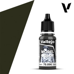 Краска для моделизма Vallejo "Model Color" 70.896 German Camouflage Extra Dark Green