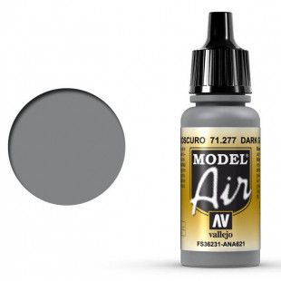 Краска для аэрографии "Model Air" цвет 71.277 (Dark Gull Gray)
