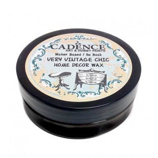 Воск для эффекта патины Cadence "Very Vintage Chic Wax" черный, 50мл
