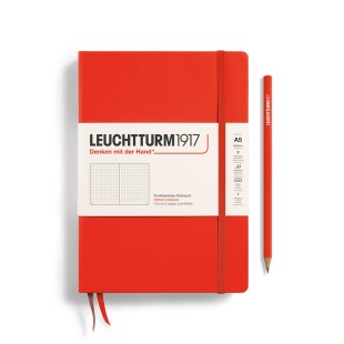 Блокнот в точку Leuchtturm1917 "Hardcover" A5, 251стр., 80г/м2, цвет: Лобстер (369784)