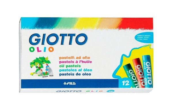 Набор масляной пастели Fila "Giotto" 12 цветов