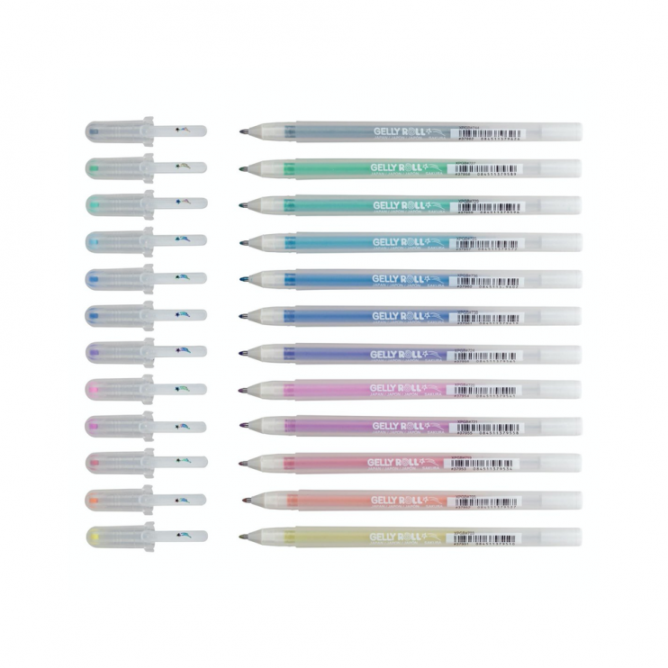 Набор гелевых ручек Gelly Roll "Stardust" 12 цветов