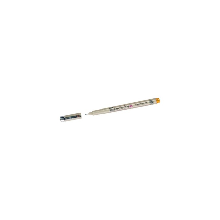 Ручка капиллярная Sakura "Pigma Micron" 05 Оранжевый