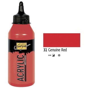 Краска акриловая Solo Goya "Acryl" №31 Красный основной, 250мл