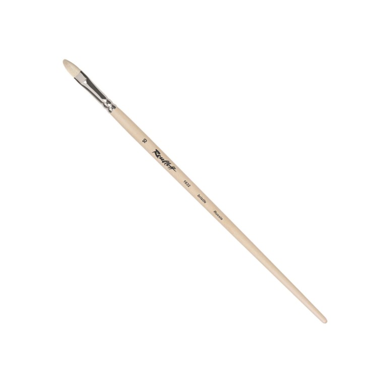 Щетина овальная "1632" №10 длинная ручка