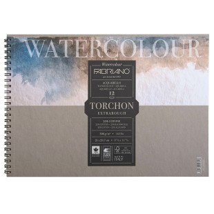 Альбом для акварели Fabriano "Watercolour Studio" 21х29,7см, 12л, 300гр/м² (Torchon)