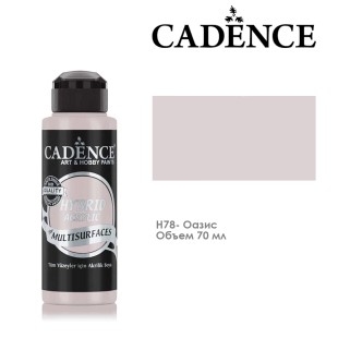 Краска акриловая Cadence "Hybrid" 70мл №H78 оазис