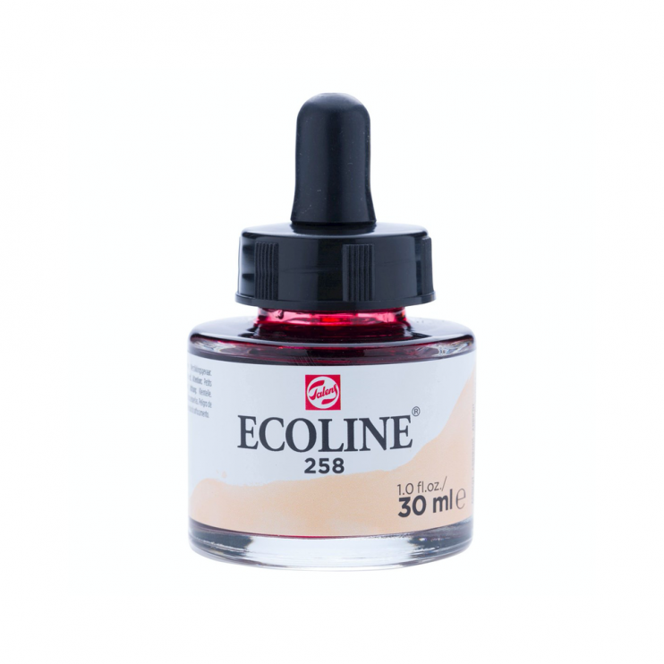 Акварель жидкая "Ecoline" №258 Абрикос, 30 мл
