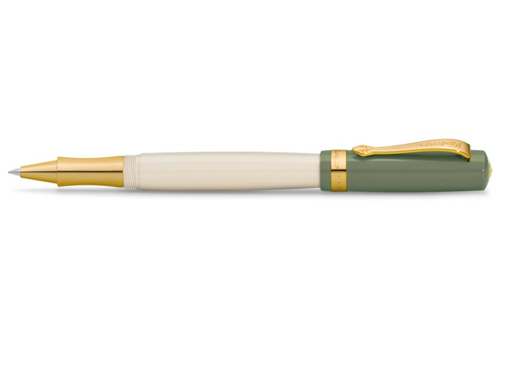 Ручка-роллер Kaweco "Student 60's Swing" (0,7мм), Green/White (10001999)