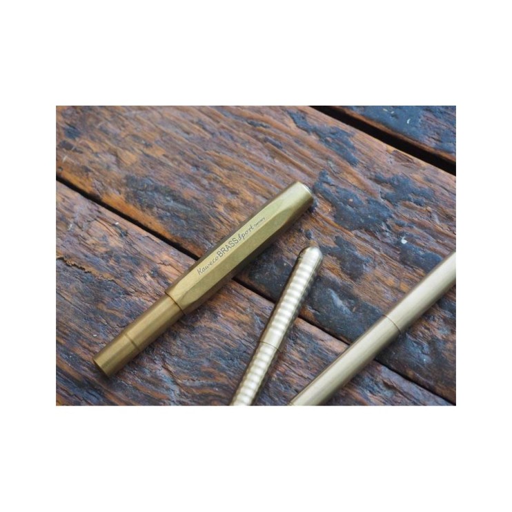 Ручка перьевая Kaweco "Brass Sport" M 0.9мм (10000918)