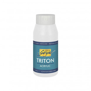 Краска акриловая Solo Goya "Triton" №17 Белый, 750мл.