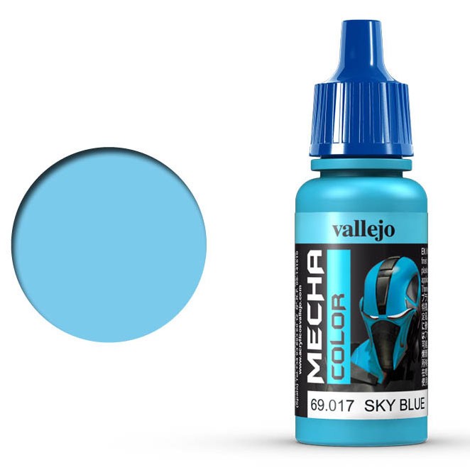 Краска для сборных моделей Vallejo "Mecha Color" 69.017 Sky Blue
