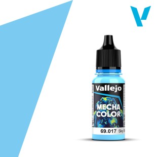 Акриловая краска Vallejo "Mecha Color" 69.017 Sky Blue