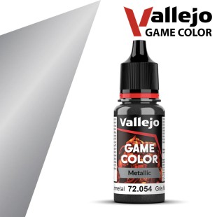 Краска акриловая для моделизма Vallejo "Game Color" 72.054 Gunmetal