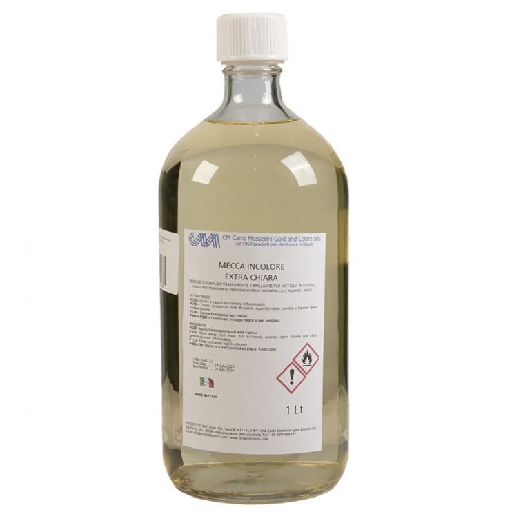 Лак для золочения Masserini "Mecca incolore" бесцветный, 1000мл