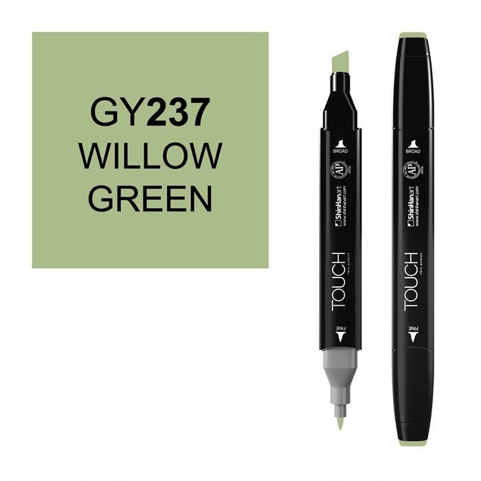 Маркер Touch Twin "Classic" цвет GY237 (willow green)