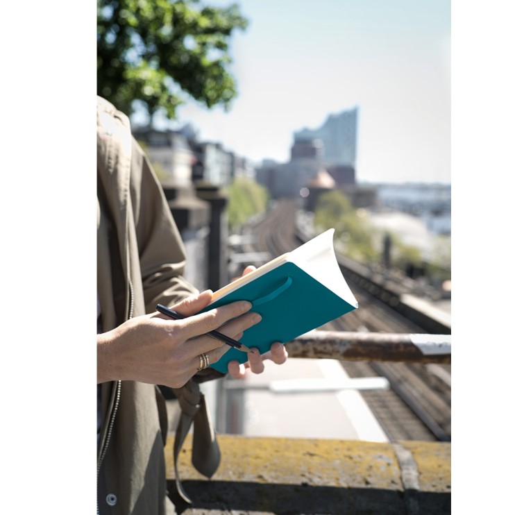 Блокнот в линейку Leuchtturm1917 "Paperback" B6+, 61л, 80гр/м², мягкая обложка,Красный Портвейн