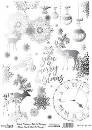 Трансфер натирка SILVER SD-004 30х42см, шт