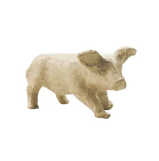 Фигурка из папье-маше Decopatch "Поросенок" 5х10,5х5,5см (AP614)