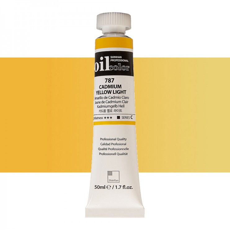 Краска масляная ShinHan "Professional" №787 Кадмий желтый светлый, туба 50мл