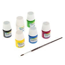 Гуашь "GIOTTO PAINT POT" 6цв*25мл+кисть