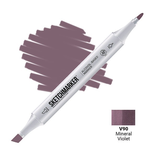 Маркер двусторонний Sketchmarker "Classic" V90 Фиолетовый минерал