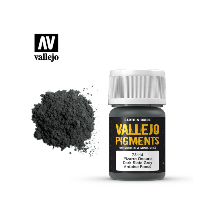 Пигмент художественный "Vallejo Pigment" 73.114 Dark Slate Grey