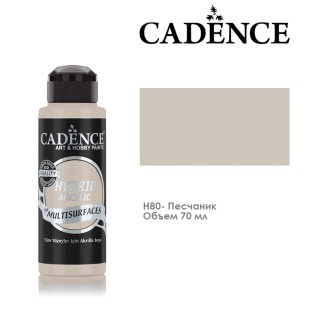 Краска акриловая Cadence "Hybrid" 70мл №H80 песчаник
